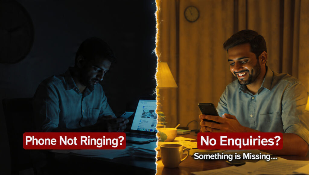 How It Feels When Your Phone Doesn’t Ring for Business…