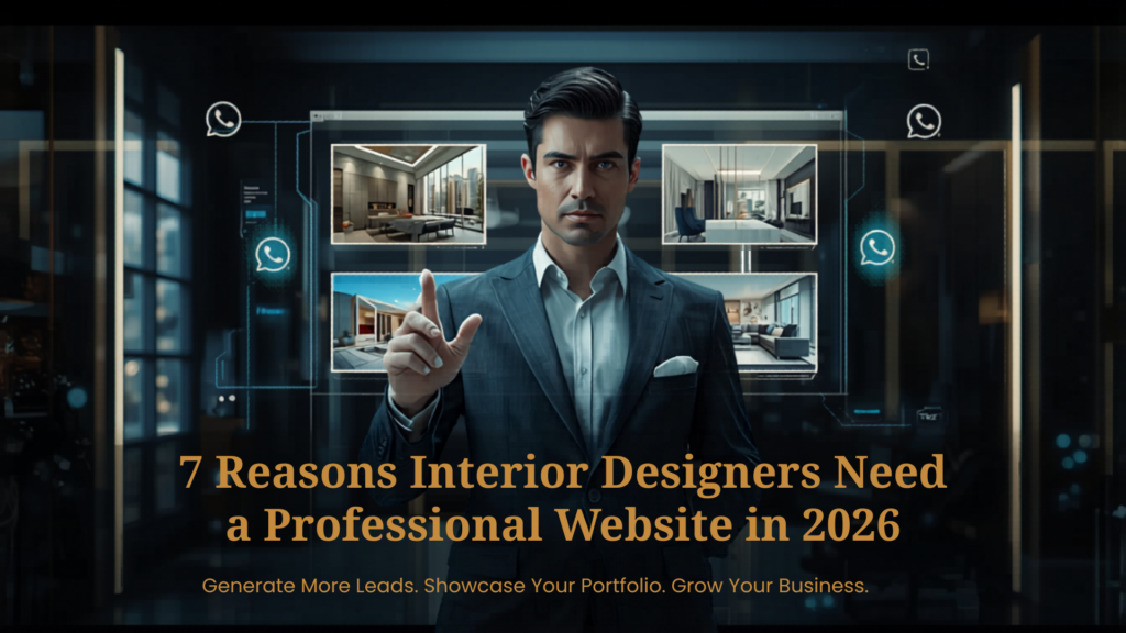 7 Reasons Interior Designers Need a Professional Website in 2026